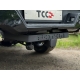 Фаркоп (Black, шар E нерж., надпись Tunland V9) для Foton Tunland V9 2.0 Diesel АКПП 4WD 2025-н.в.