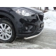 Накладка решётки радиатора 16 мм ТСС для Mazda CX-5 2011-2015