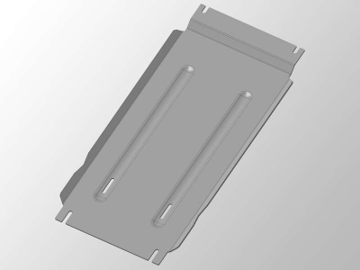 Защиты комплект из 5 элементов ТСС алюминий 4 мм для Cadillac Escalade 2015-2021