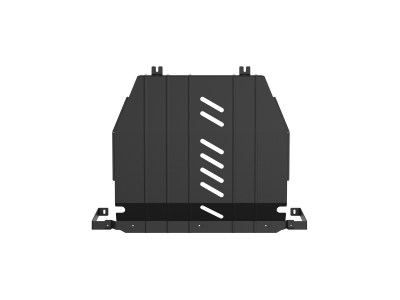 Защита картера и коробки передач для BAIC X7 2020-н.в. 1.5 бензин AMT/FWD NLZ сталь, с крепежом / БАИК Х7