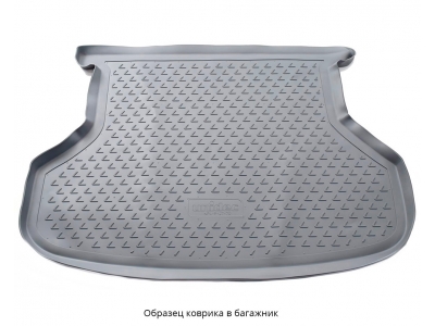 Коврик в багажник Norplast серый для Mercedes-Benz GLA-Class X156 2014-2021