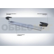 Пороги алюминиевые Rival Silver New для Mazda CX-9 2017-2021