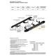 Пороги алюминиевые Rival Black New для Mazda CX-9 2017-2021