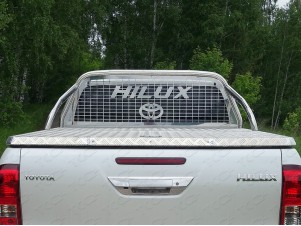Защита кузова и заднего стекла для крышки 75х42 мм для Toyota Hilux № TOYHILUX15-54