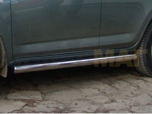 Пороги труба 76 мм для Nissan Pathfinder № NP 2.1